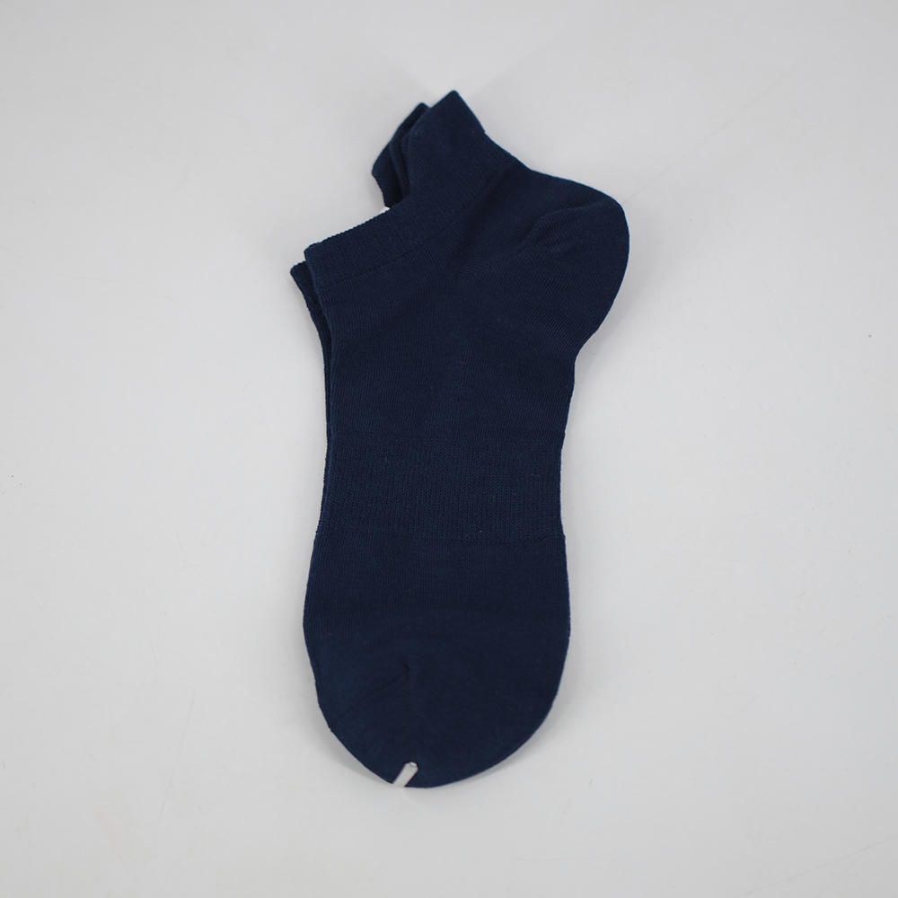 Calcetines casuales de algodón de caña baja para hombre